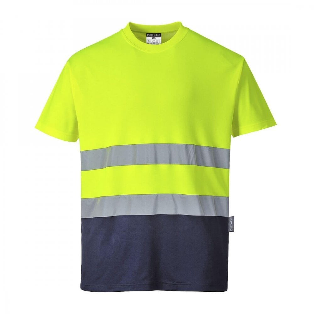 Portwest Two Tone Cotton Comfort T-Shirt S173