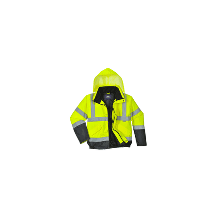 Hi-Vis 2-Tone Bomber Jacket - Style PW- S266