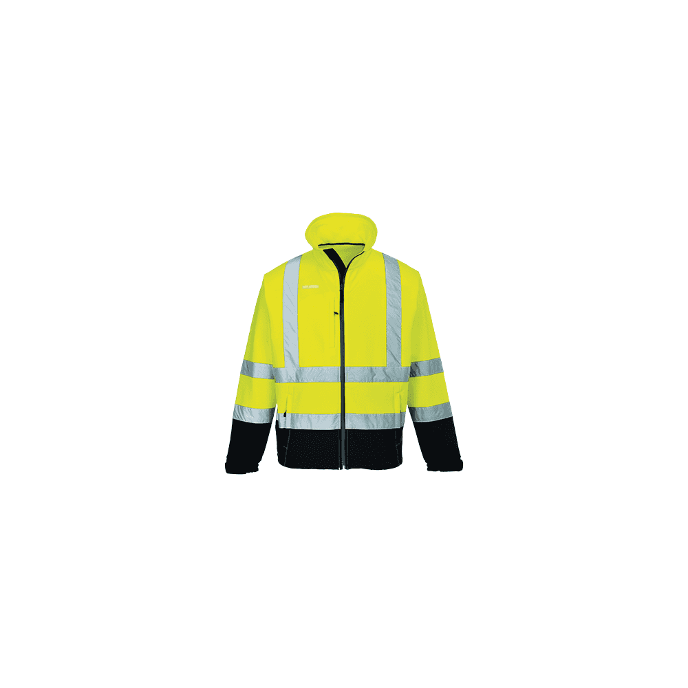 Portwest Hi-Vis Contrast Softshell (3L) S425