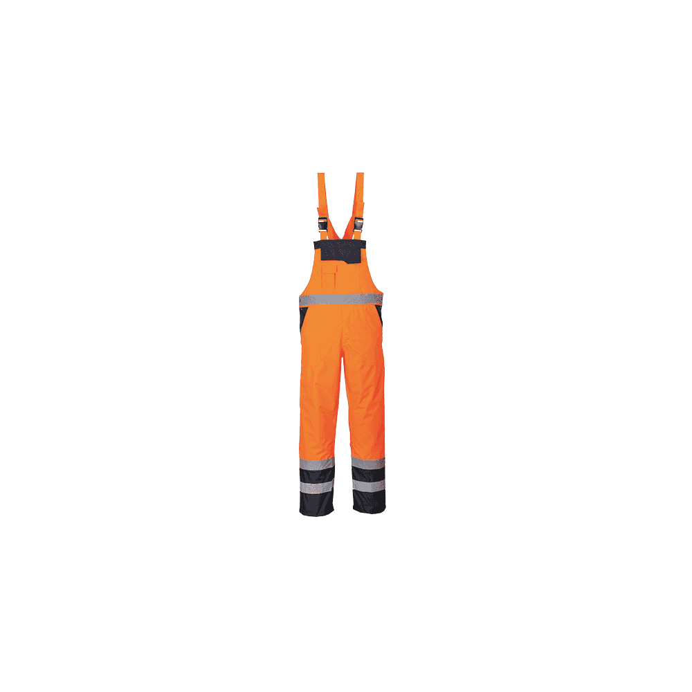 Portwest Contrast Bib & Brace - Unlined S488
