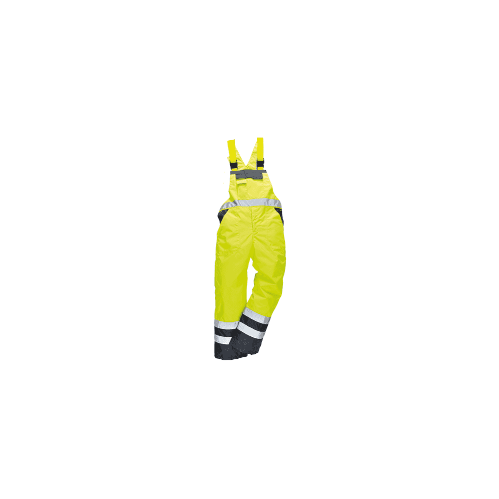 Portwest Contrast Bib & Brace - Unlined S488