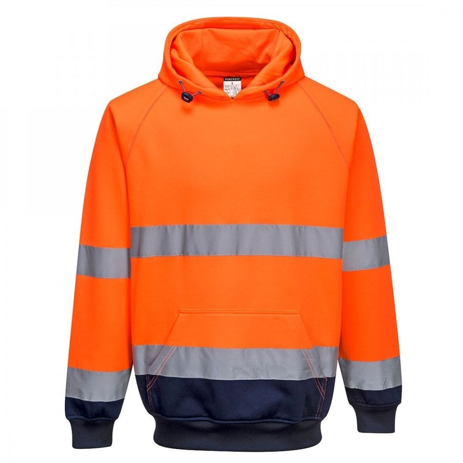 Hi-Vis Two-Tone Hooded Sweater - Style PW- B316