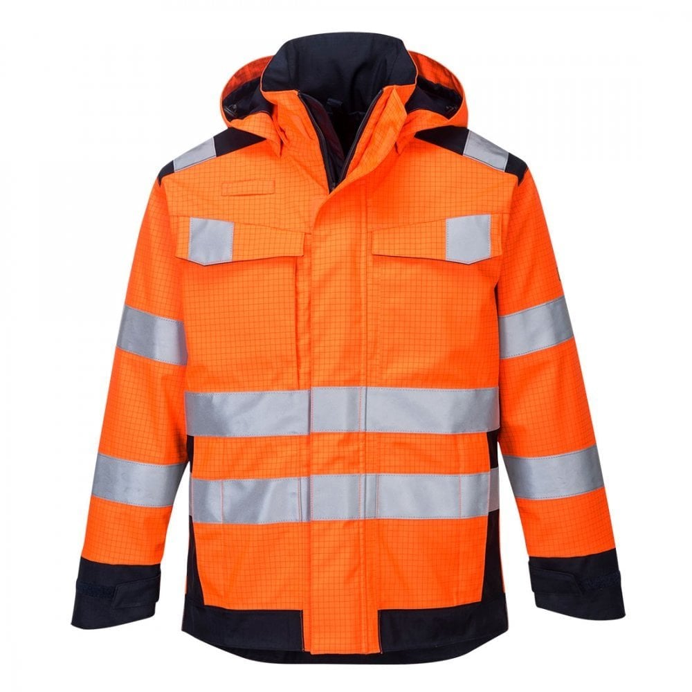 Portwest Modaflame Rain Multi Norm Arc Jacket MV70