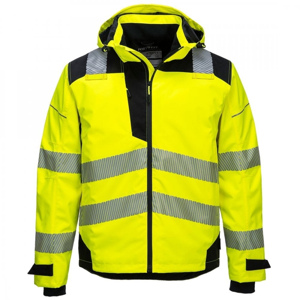 Portwest PW3 Hi-Vis Extreme Rain Jacket PW360