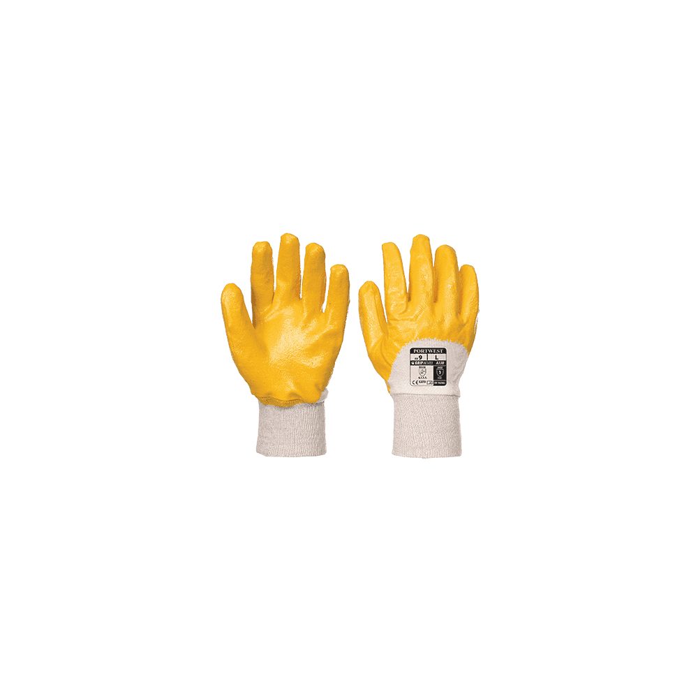 Nitrile Light Knitwrist Glove