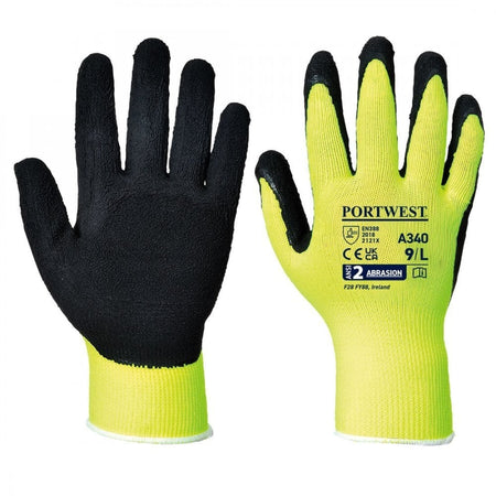 Portwest Hi-Vis Grip Glove - Latex A340