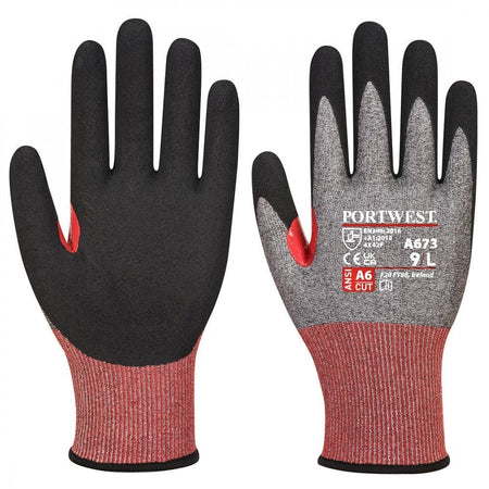 Portwest CS AHR18 Nitrile Foam Cut Glove A673