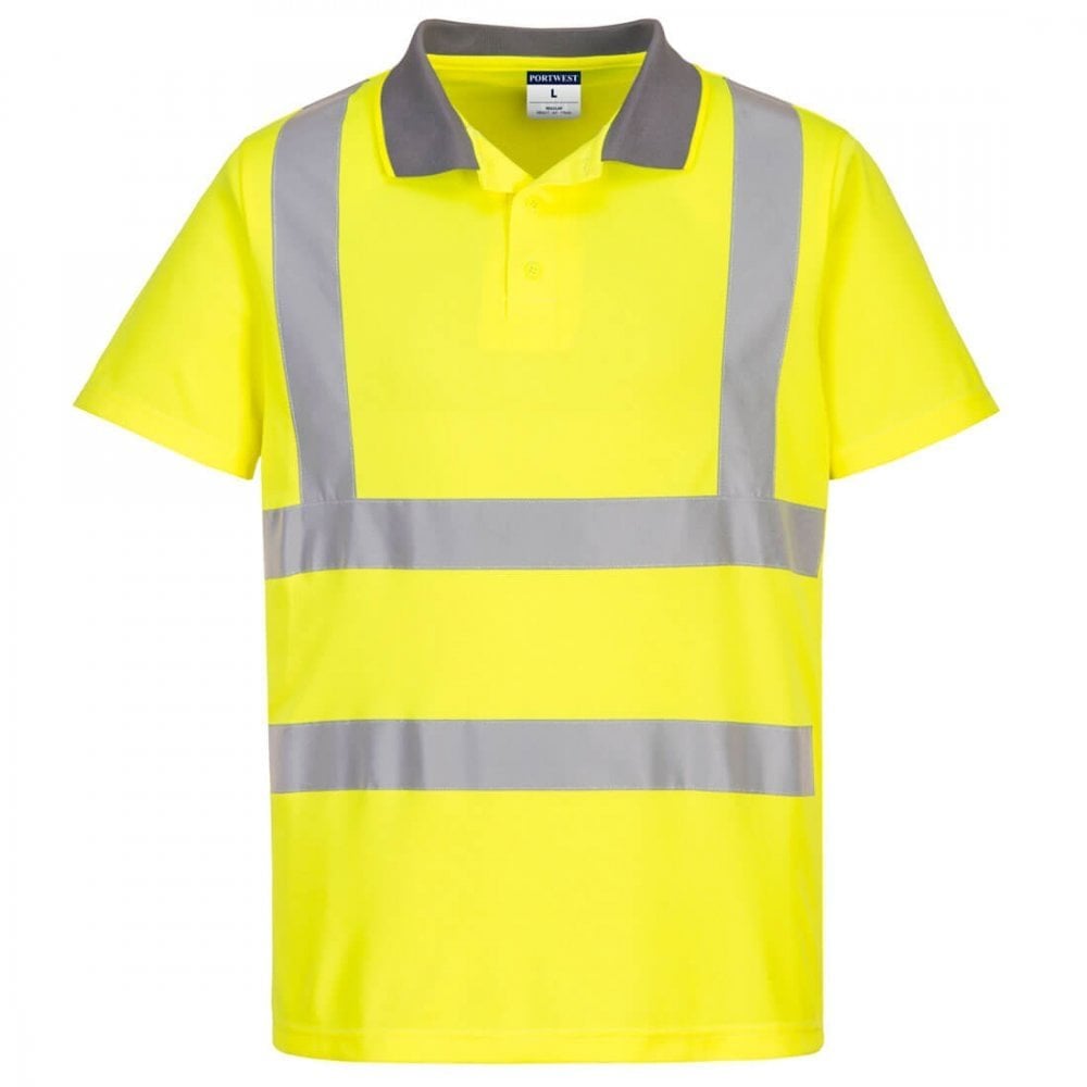 Portwest Eco Hi-Vis S/S Polo  (6 pack) EC10