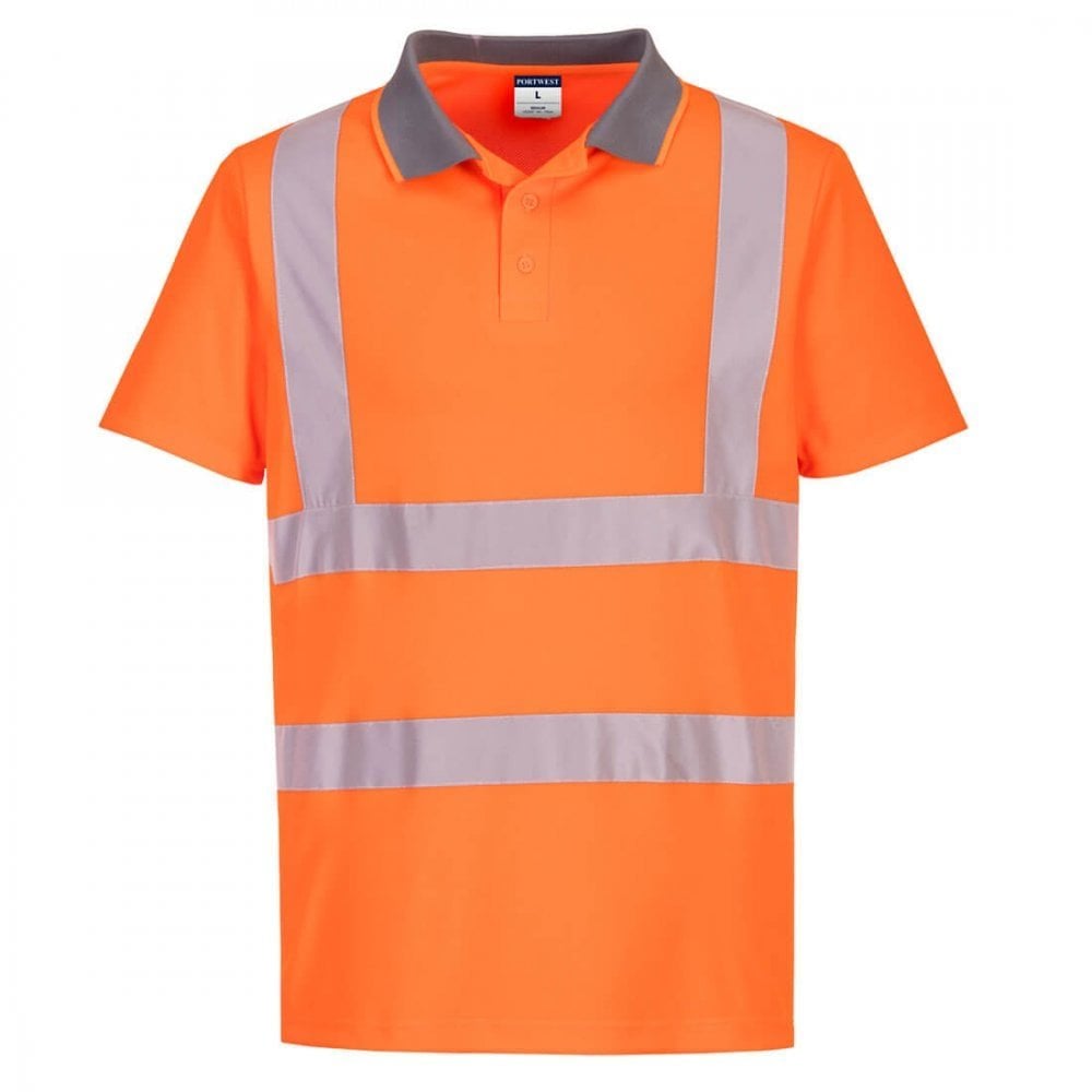 Portwest Eco Hi-Vis S/S Polo  (6 pack) EC10