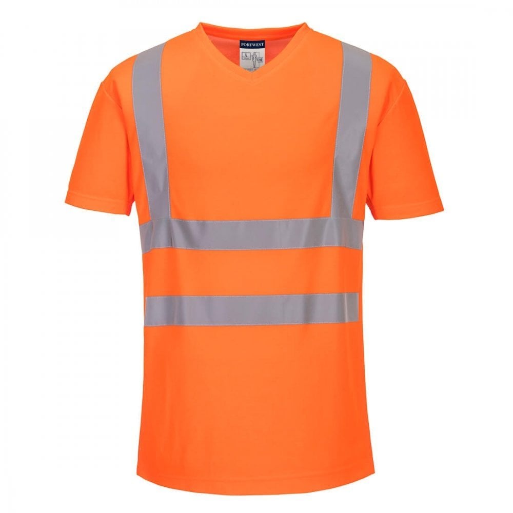 Portwest V-Neck Mesh Inserts T-Shirt S179