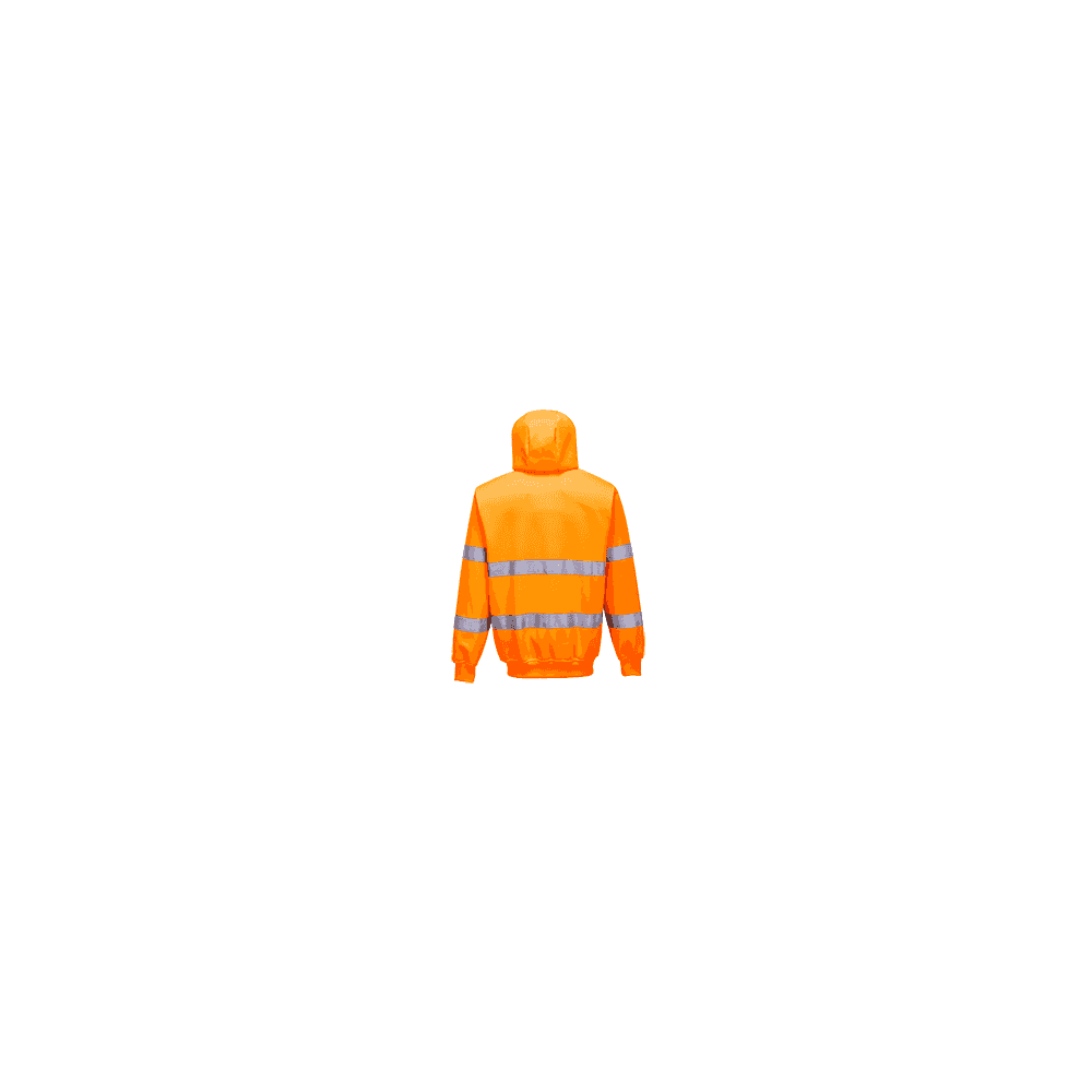 Portwest Hi-Vis Zip Front Hoodie B305