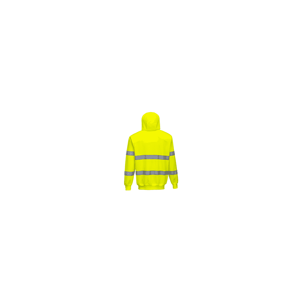 Portwest Hi-Vis Zip Front Hoodie B305