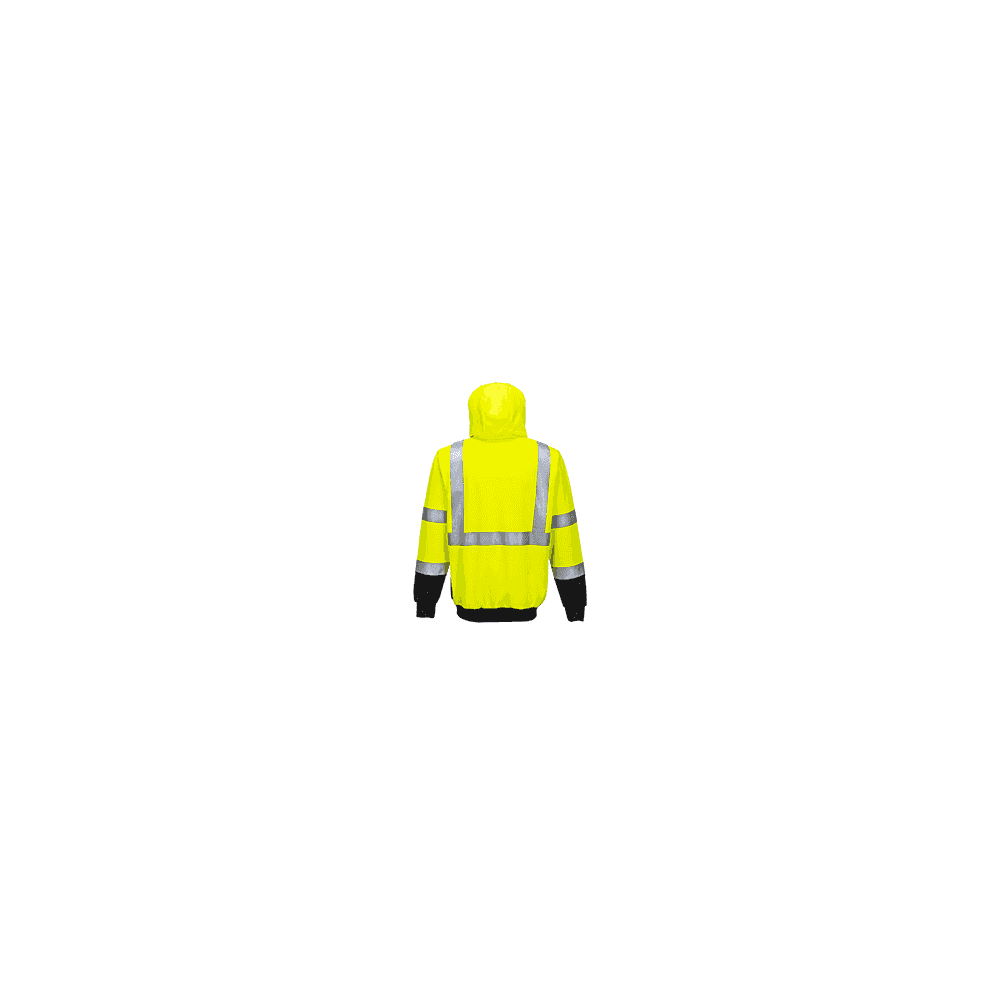 Portwest Hi-Vis Two-Tone Zipped Hoodie B315