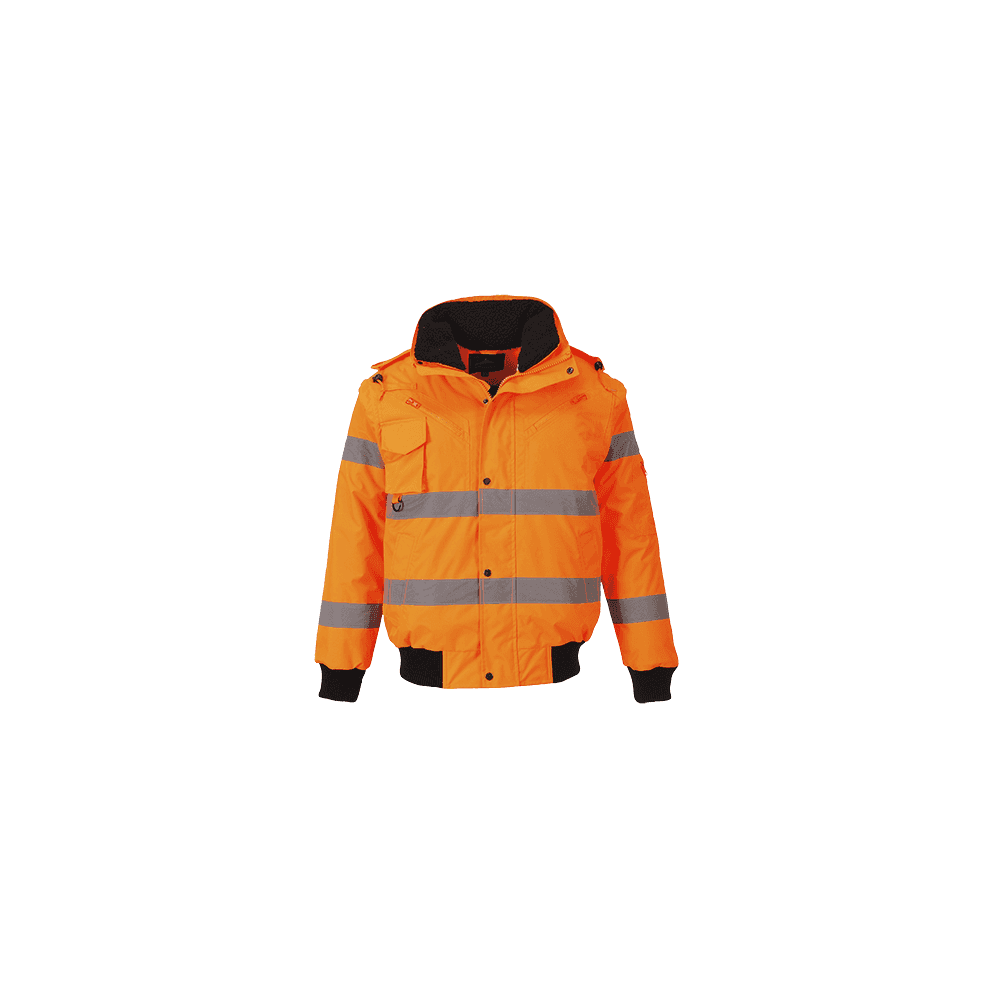 Portwest Hi-Vis 3-in-1 Bomber Jacket C467