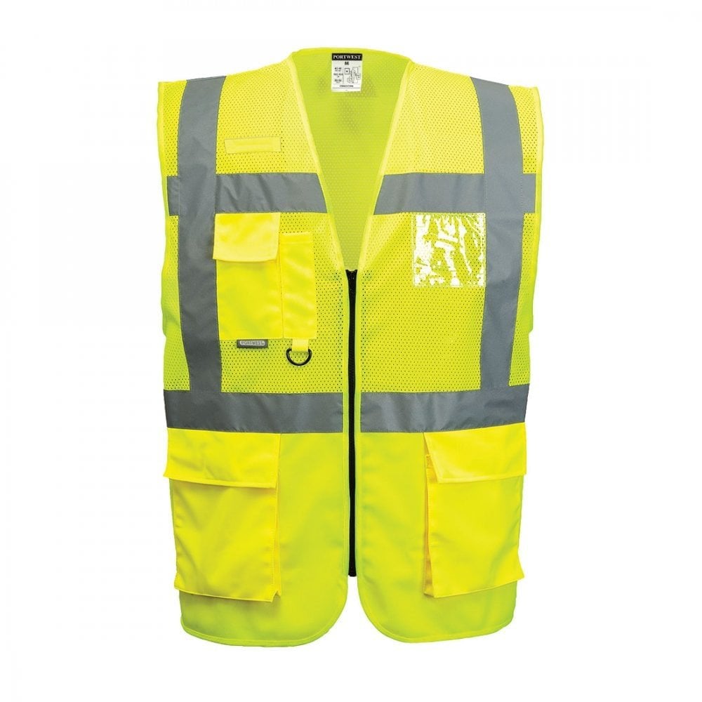 Madrid Executive Mesh Vest - Style PW- C496