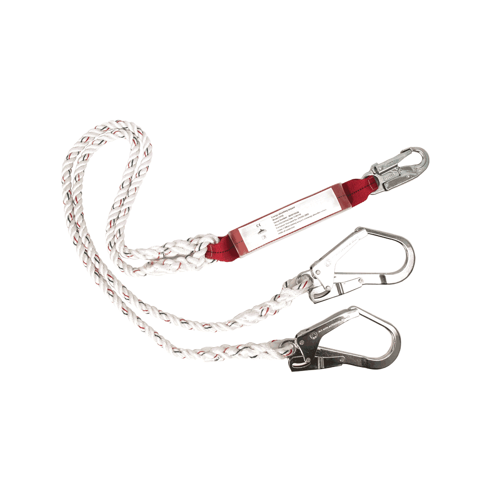 Double Lanyard Shock Absorbing