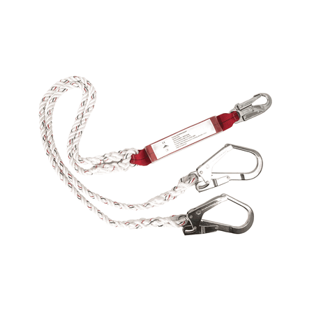 Double Lanyard Shock Absorbing