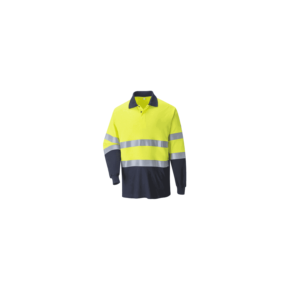 FR Hi-Vis 2-Tone Polo Shirt - Style PW- FR74