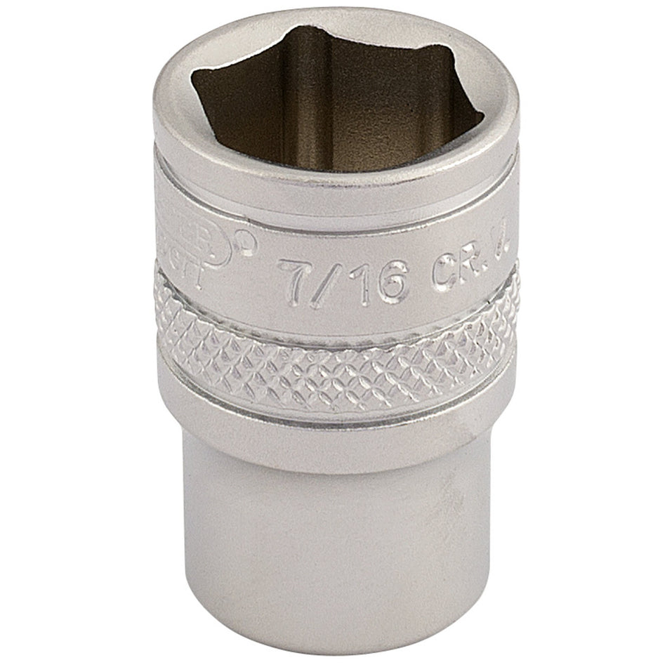 DRAPER 1/4" Square Drive Imperial Socket (7/16"): Model No. B-AF/MS