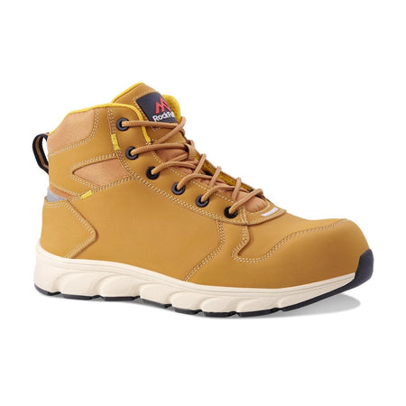 Rock Fall RF113 Sandstone Lightweight Honey Safety Boot Size 12