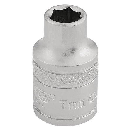 DRAPER 3/8" Square Drive 6 Point Metric Socket (7mm): Model No. D-MM/MS