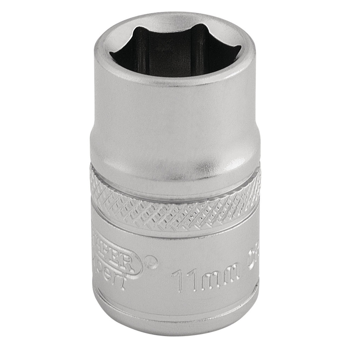 DRAPER 3/8" Square Drive 6 Point Metric Socket (11mm): Model No. D-MM/MS