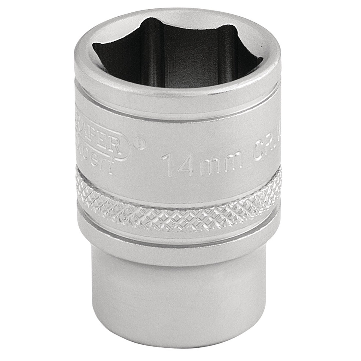 DRAPER 3/8" Square Drive 6 Point Metric Socket (14mm): Model No. D-MM/MS