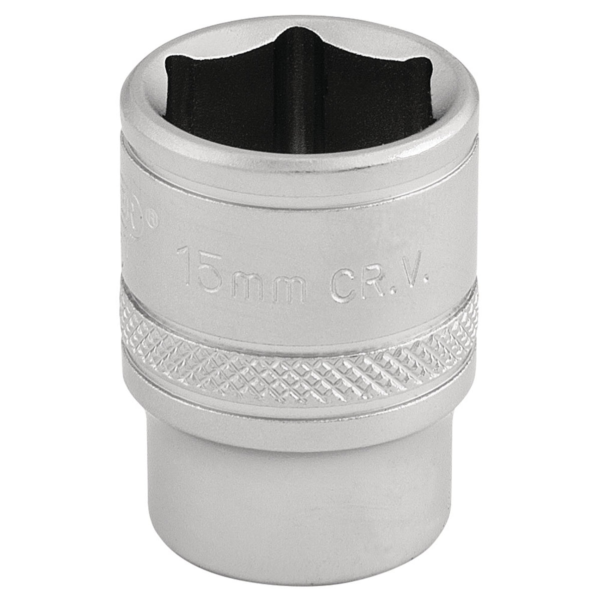 DRAPER 3/8" Square Drive 6 Point Metric Socket (15mm): Model No. D-MM/MS