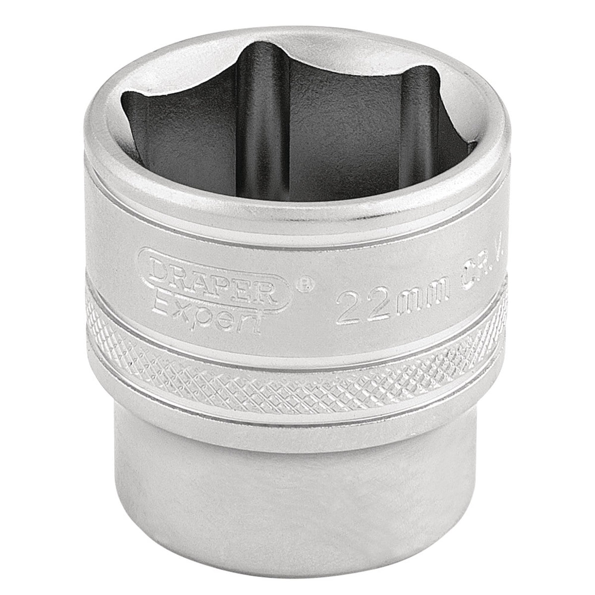 DRAPER 3/8" Square Drive 6 Point Metric Socket (22mm): Model No. D-MM/MS