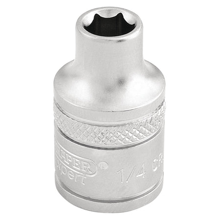 DRAPER 3/8" Square Drive 6 Point Imperial Socket (1/4"): Model No. D-AF/MS