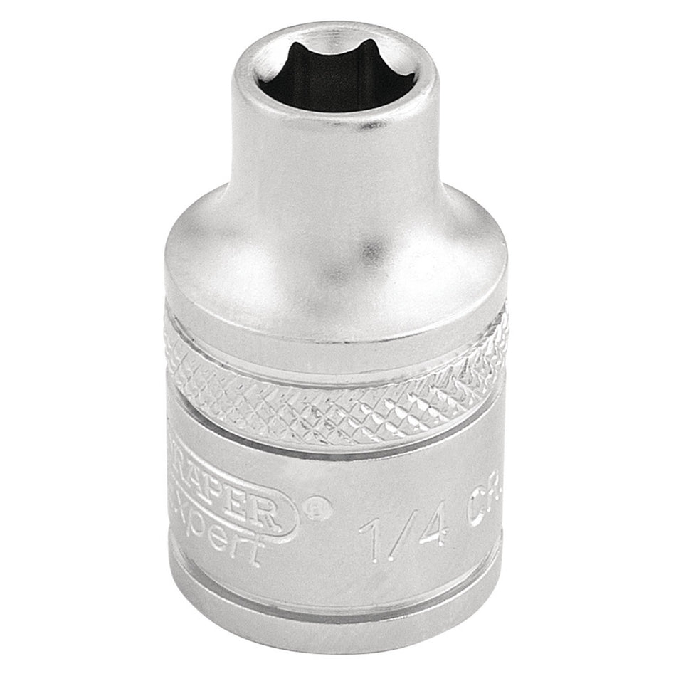 DRAPER 3/8" Square Drive 6 Point Imperial Socket (1/4"): Model No. D-AF/MS