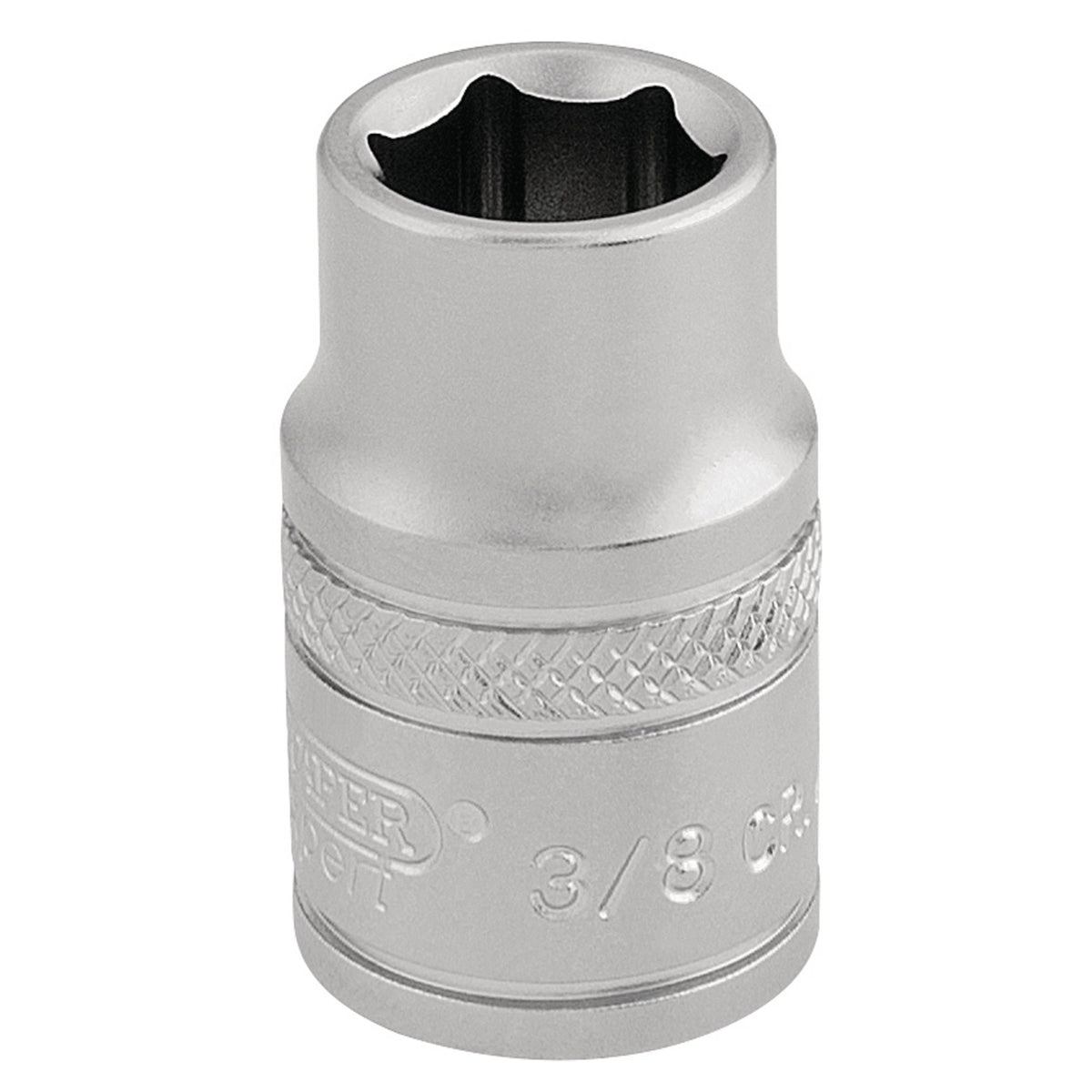 DRAPER 3/8" Square Drive 6 Point Imperial Socket (3/8"): Model No. D-AF/MS