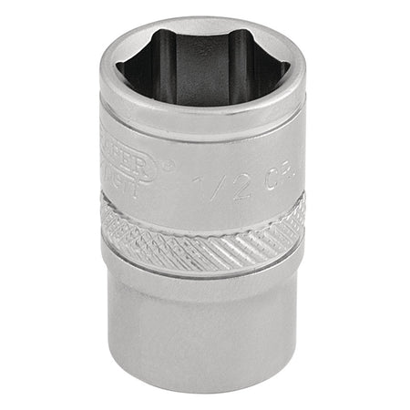 DRAPER 3/8" Square Drive 6 Point Imperial Socket (1/2"): Model No. D-AF/MS