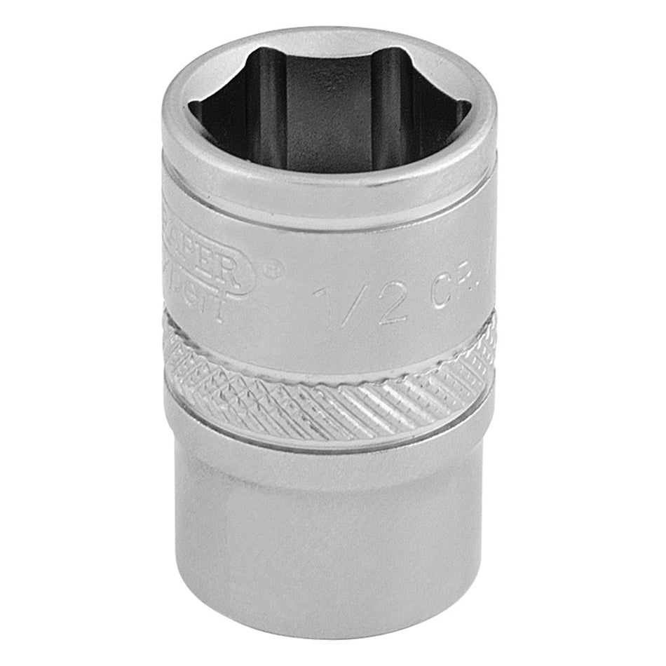 DRAPER 3/8" Square Drive 6 Point Imperial Socket (1/2"): Model No. D-AF/MS