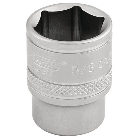 DRAPER 3/8" Square Drive 6 Point Imperial Socket (5/8"): Model No. D-AF/MS