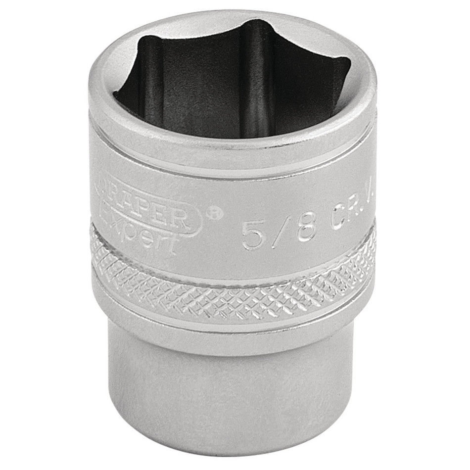 DRAPER 3/8" Square Drive 6 Point Imperial Socket (5/8"): Model No. D-AF/MS