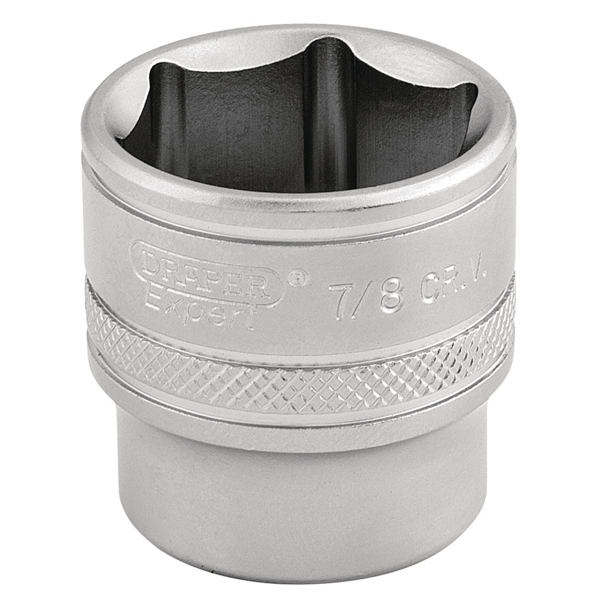 DRAPER 3/8" Square Drive 6 Point Imperial Socket (7/8"): Model No. D-AF/MS
