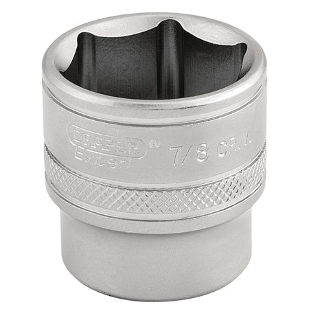 DRAPER 3/8" Square Drive 6 Point Imperial Socket (7/8"): Model No. D-AF/MS
