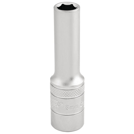 DRAPER 3/8" Square Drive 6 Point Metric Deep Socket (8mm): Model No. DT-MM/MS