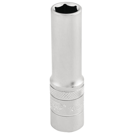 DRAPER 3/8" Square Drive 6 Point Metric Deep Socket (10mm): Model No. DT-MM/MS