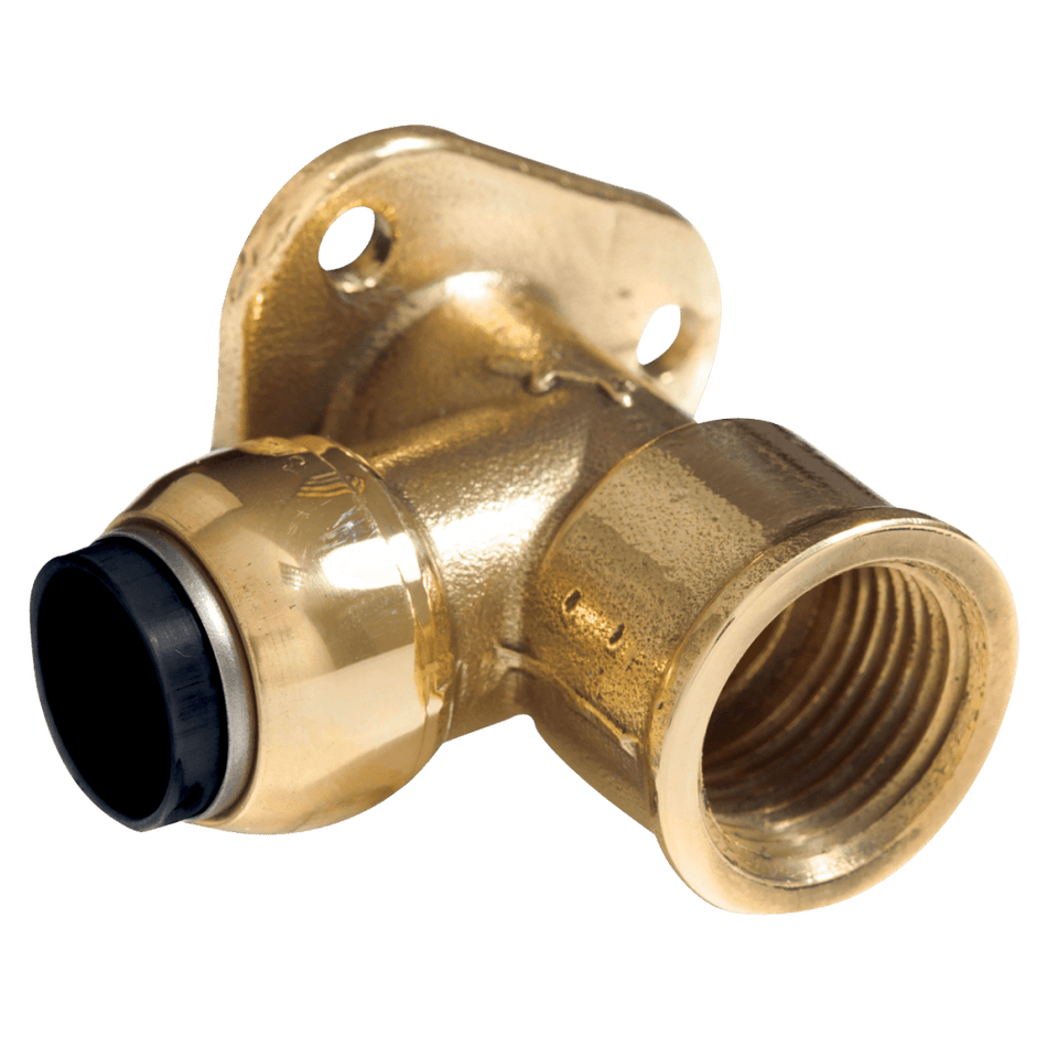 Sealey Wingback Elbow 15mm x 1/2"BSP Brass Sharkbite, Model No- SBA15BWE