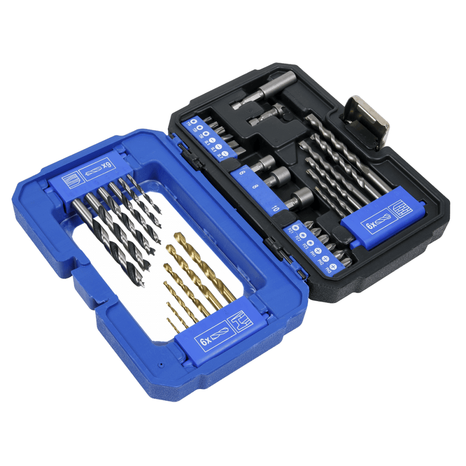 Sealey Drill & Bit Accessory Set 35pc Model No- AK3735