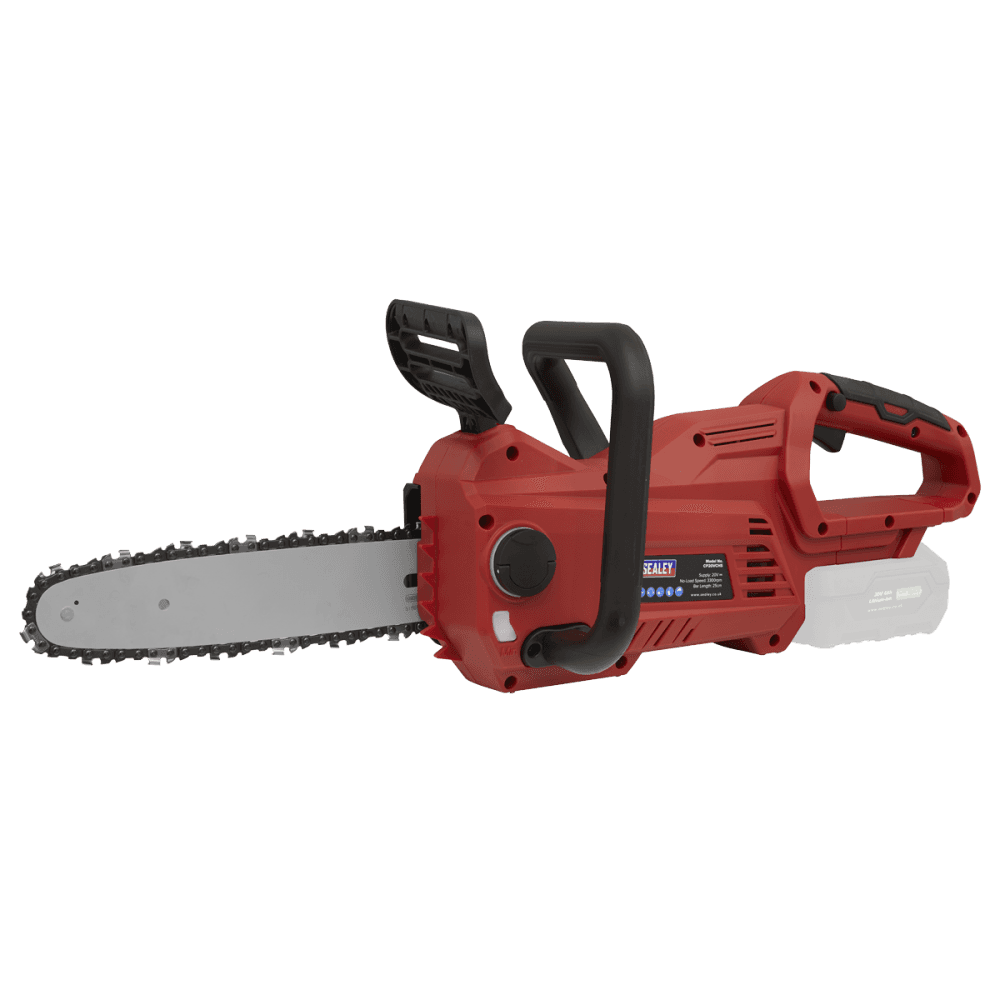 Sealey Cordless Chainsaw 20V SV20 Series 25cm - Body Only Model No- CP20VCHS