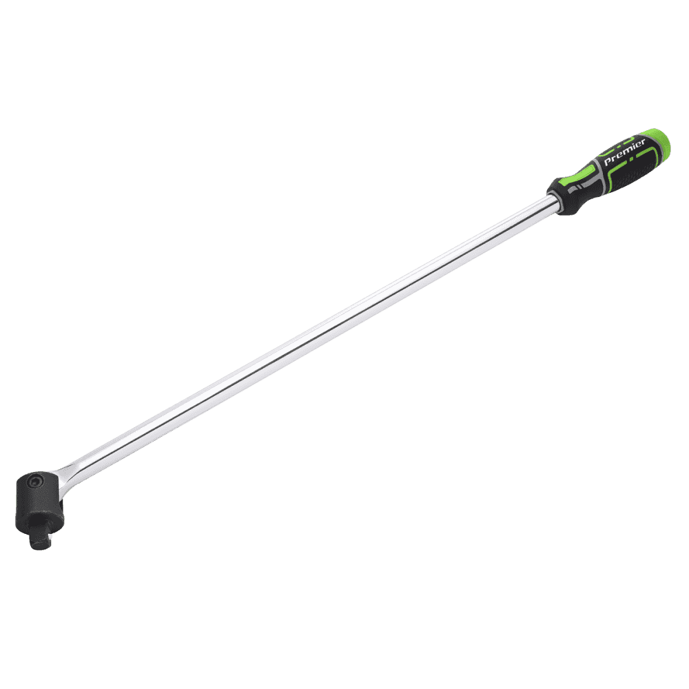 Sealey Breaker Bar 600mm 1/2"Sq Drive - Hi-Vis Green Model No- AK7306HV