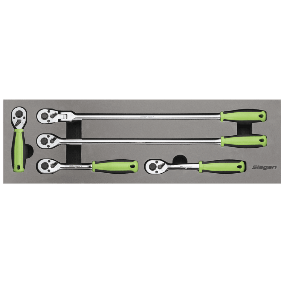 Sealey Ratchet Wrench Set 5pc 3/8"Sq Drive Flip Reverse Model No- S01230