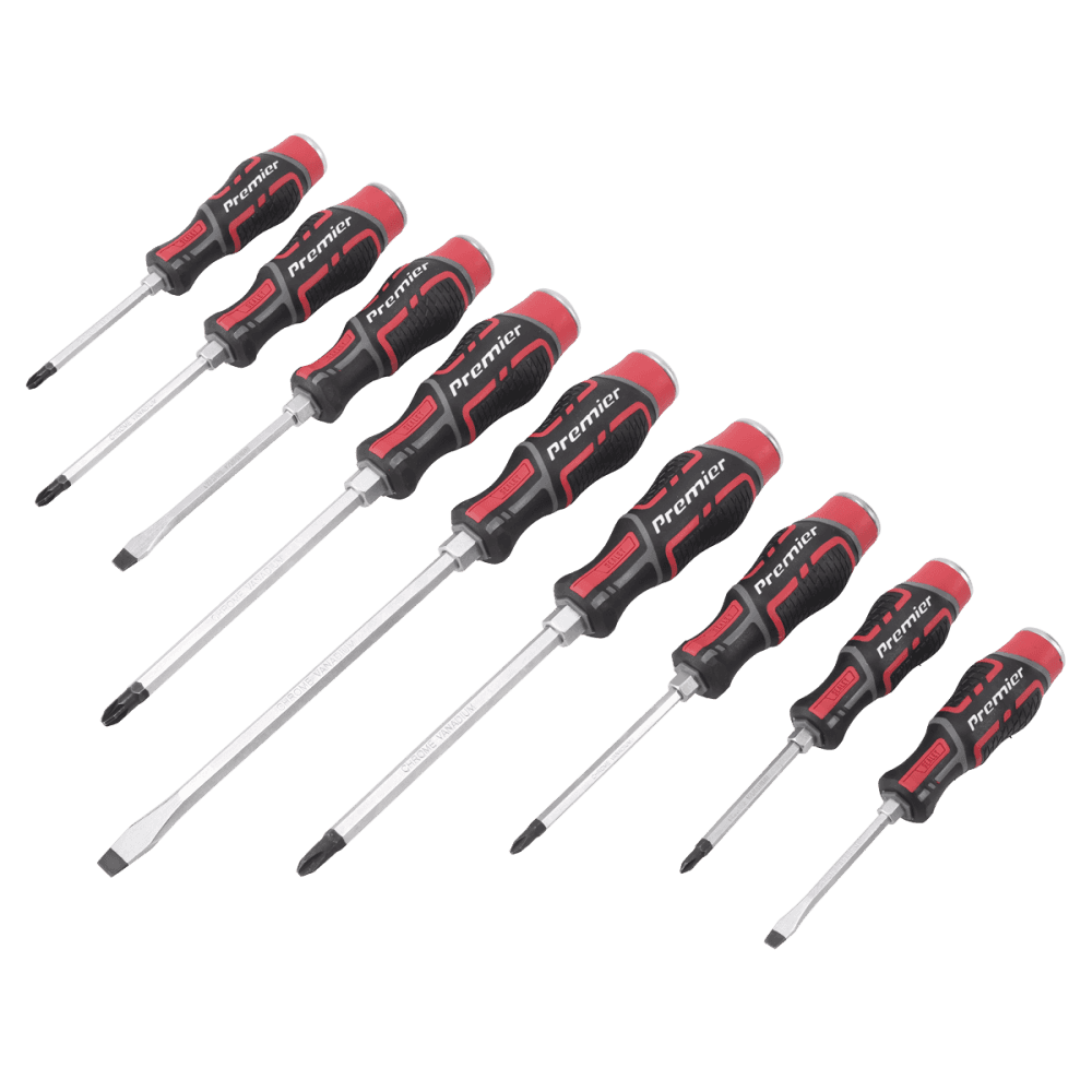 Sealey Hammer-Thru Screwdriver Set 9pc Model No- AK4941