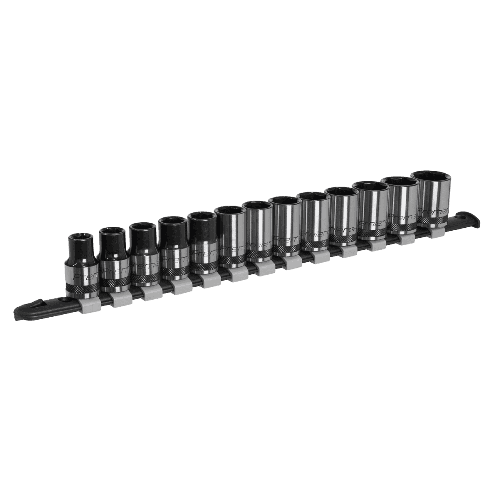 Sealey Socket Set 13pc 1/2"Sq Drive Metric - Black Series Model No- AK7994