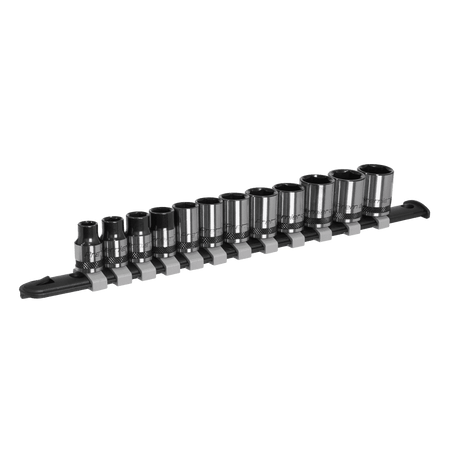 Sealey Socket Set 12pc 3/8"Sq Drive Metric - Black Series Model No- AK7992