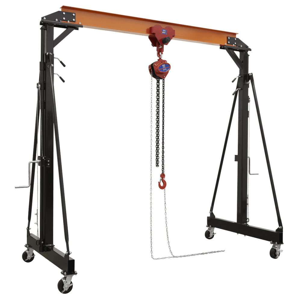 Sealey Portable Gantry Crane Adjustable 2tonne Combo Model No- SG2000KIT