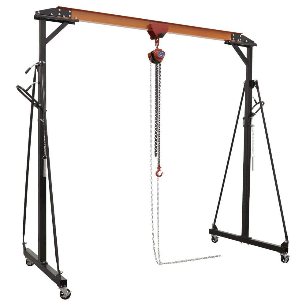 Sealey Portable Gantry Crane Adjustable 0.5tonne Combo Model No- SG500KIT